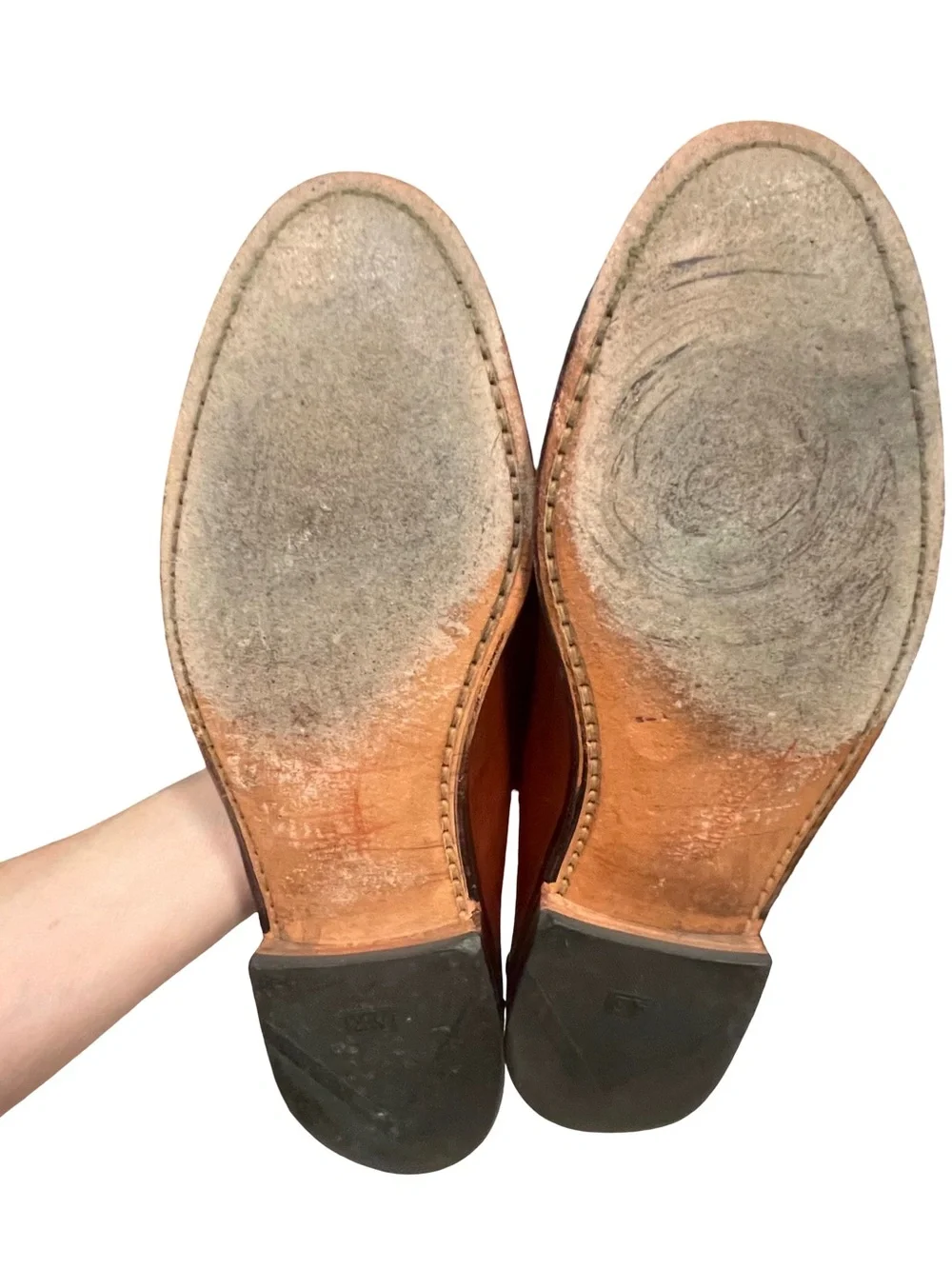 Allen Edmonds Maxfield Shoes Mens Size 9D Brown Leather Tassel Dress Loafers EUC